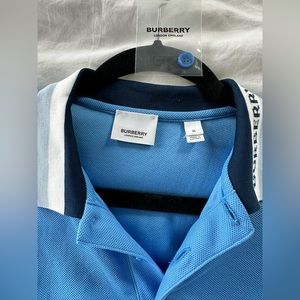 BURBERRY Men’s Blue Polo